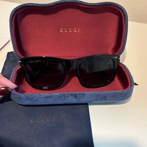 Gucci Classic Black Sunglasses